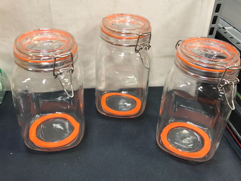 Photo 1 of 3 pcs Glass Jars small size 