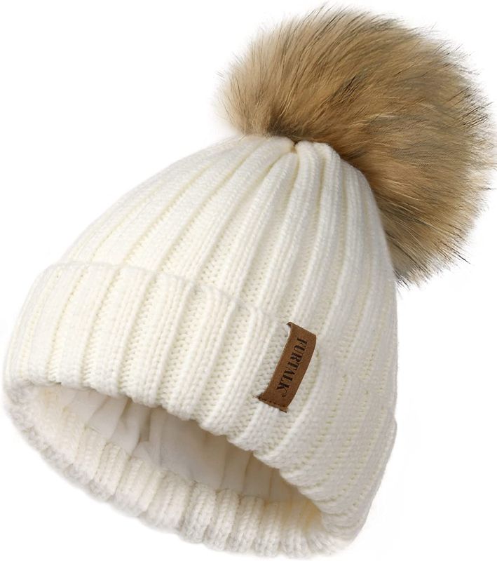 Photo 1 of FURTALK Girls Winter Knitted Beanie  