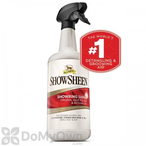 Photo 1 of Absorbine ShowSheen Hair Polish and Detangler Trigger Spray
