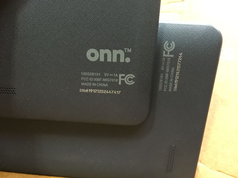 Photo 1 of 2 Pack Onn   7" 16GB 2GB RAM Android 11 Go 2GHz Tablet, Deep Navy --different model--
