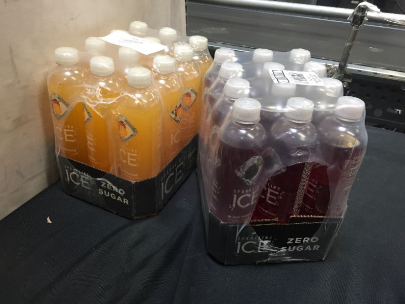 Photo 1 of   Sparkling Ice, 2 different flavor , 17 fl oz Bottles (2 pack  of 12 count)
