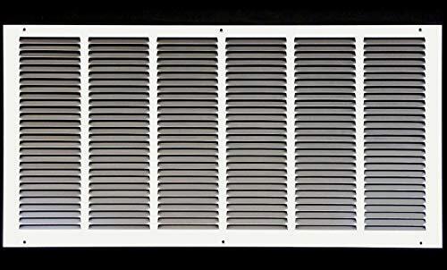 Photo 1 of 26"w X 14"h Steel Return Air Grilles - Sidewall and Ceiling - HVAC Duct Cover...
