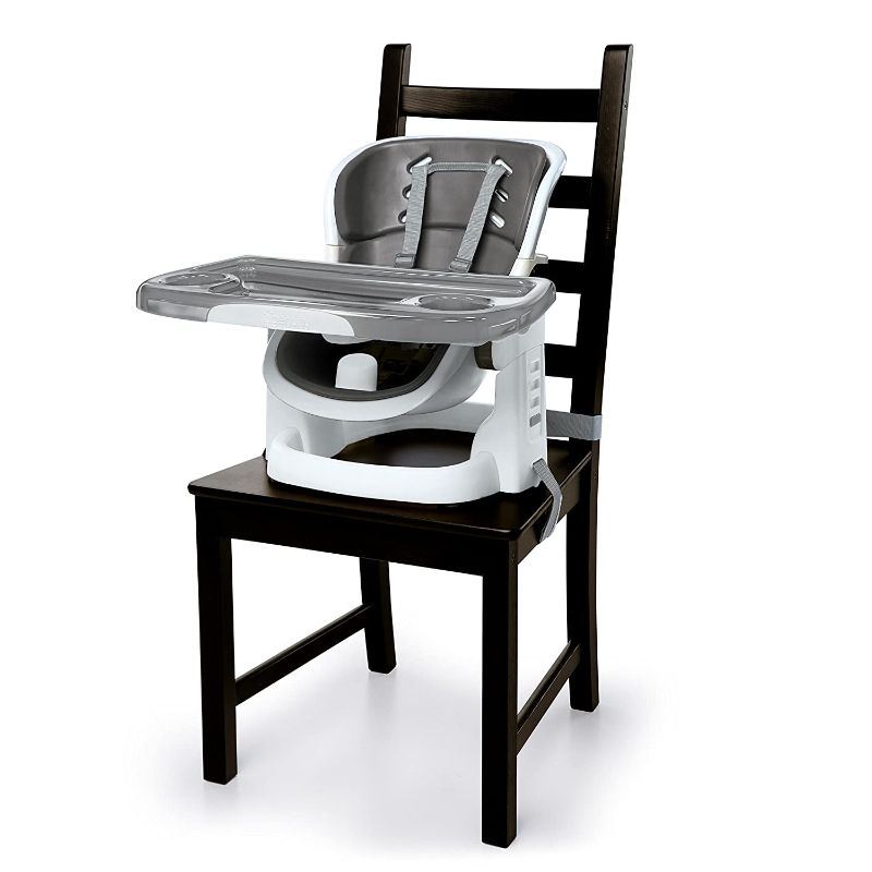 Photo 1 of Ingenuity Infant-to-Toddler SmartClean ChairMate High Chair Booster Seat - Slate , 22.25x21.25x24 Inch 
