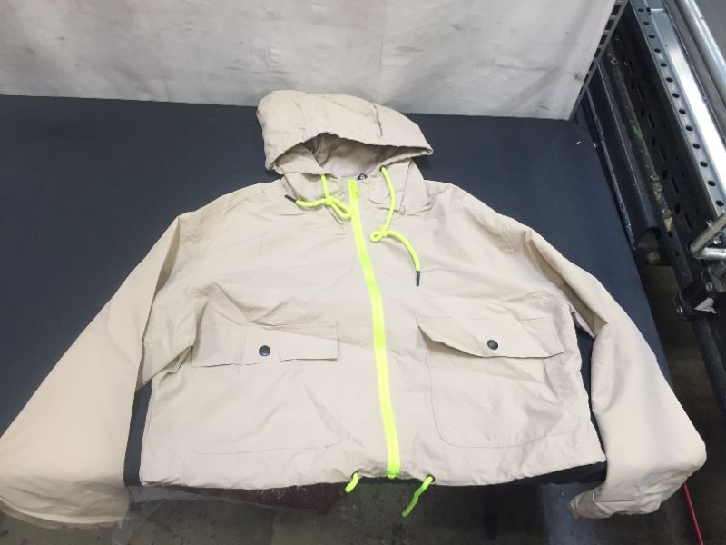 Photo 1 of CROPPED RAIN JACKET SIZE LARGE 