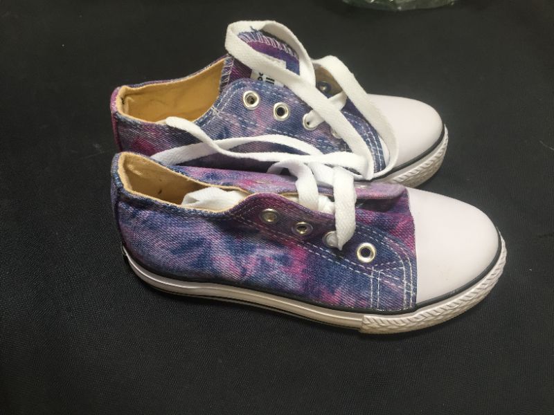 Photo 1 of KIDS TIE DYE SNEAKERS SIZE 28