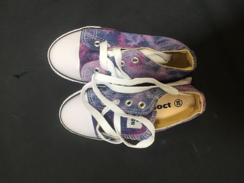 Photo 5 of KIDS TIE DYE SNEAKERS SIZE 28