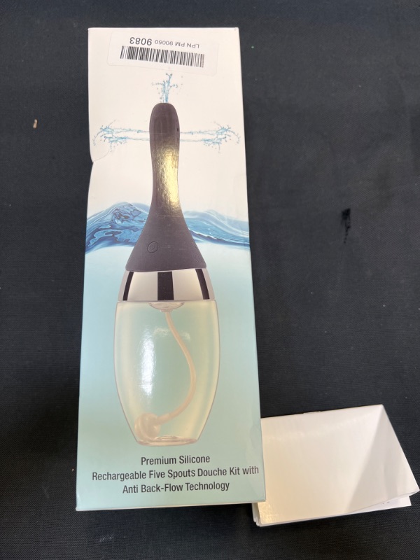 Photo 1 of Automatic Electric Enema Bulb with 3 Speeds, Adorime Rechargeable Anti Back-Flow Enema Douche for Men Women Colon Cleansing, Silicone Douche Cleaner Enema Kit Douche Bottles 12oz
