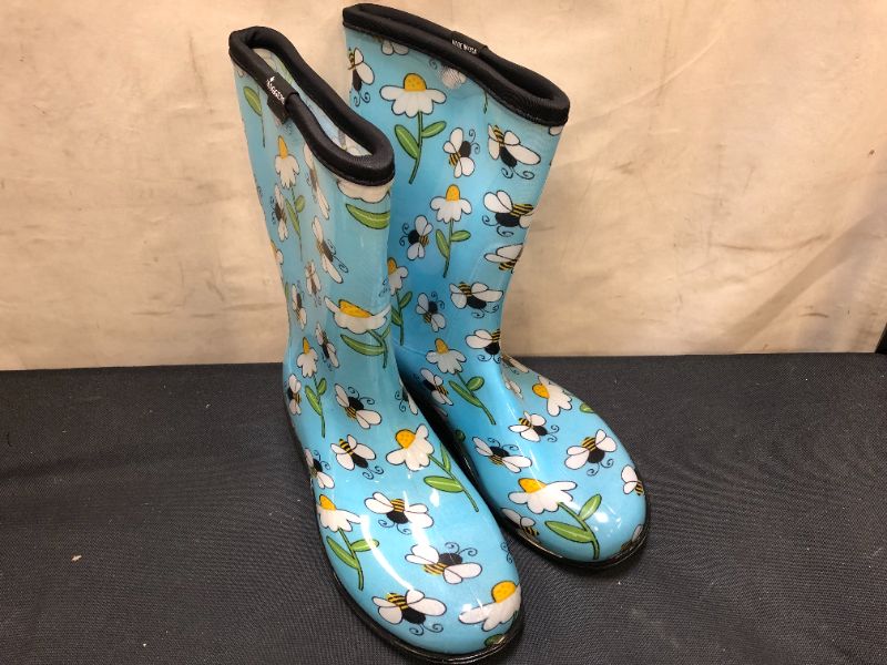 Photo 3 of Sloggers Women's Rain & Garden Boots - Blue Bee's, Style  size 7
