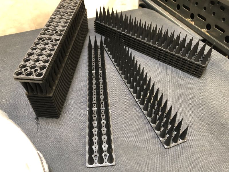 Photo 5 of Bird Spikes, 15.Pcs  Spikes for Outside Anti Bird Defender 