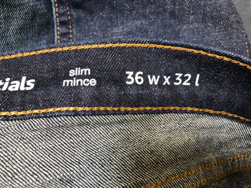 Photo 2 of 36wx32l Slim Jeans 