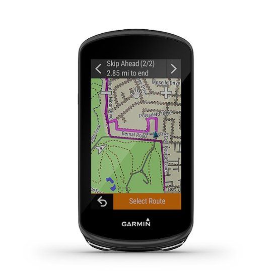 Photo 2 of Garmin - Edge 1030 Plus 3.5" Advanced GPS bike computer with multi-region cycle map - Black
