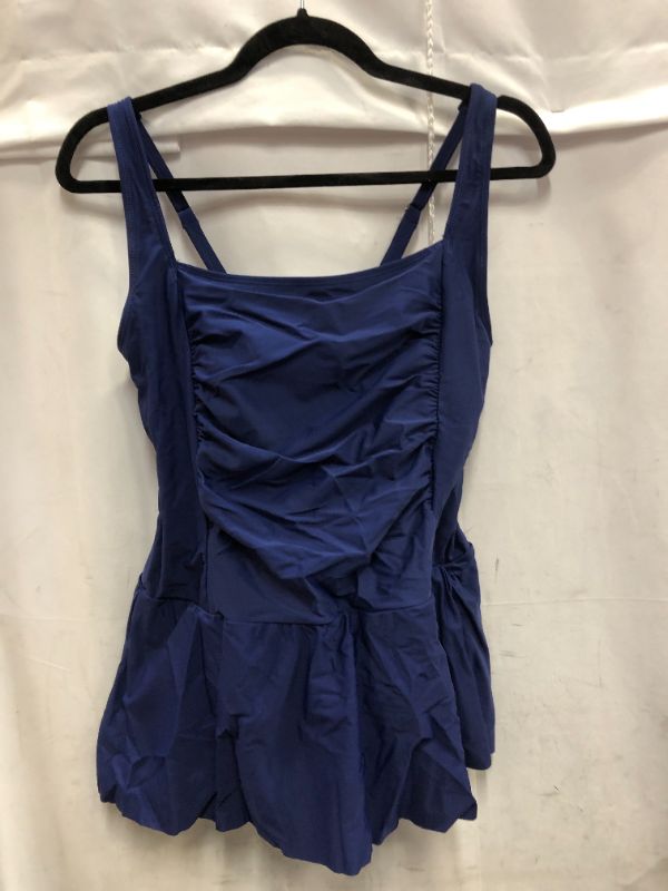 Photo 1 of Swimming Suit Dress Navy Blue Size M