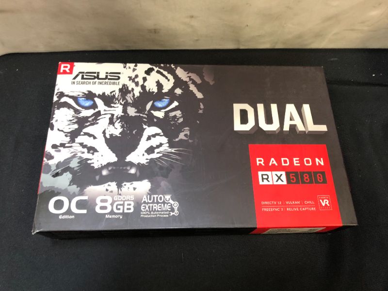 Photo 6 of ASUS AMD Radeon RX580 8GB GDDR5 Graphics Card (DUAL-RX580-O8G)
