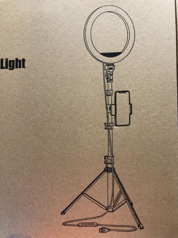 Photo 1 of 10 inches selfie ring light with tripod stand