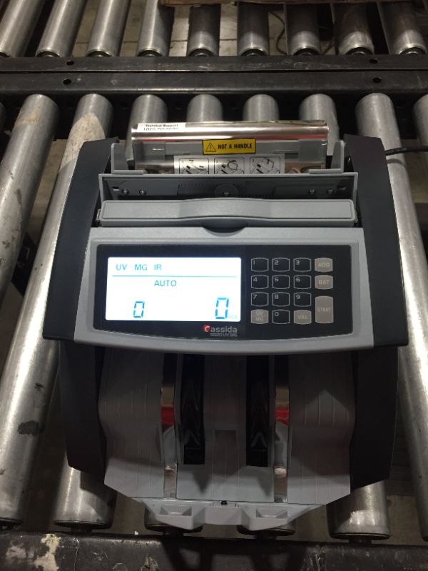 Photo 2 of Cassida 5520 UV/MG - USA Money Counter with UV/MG/IR Counterfeit Detection - Bill Counting Machine w/ ValuCount