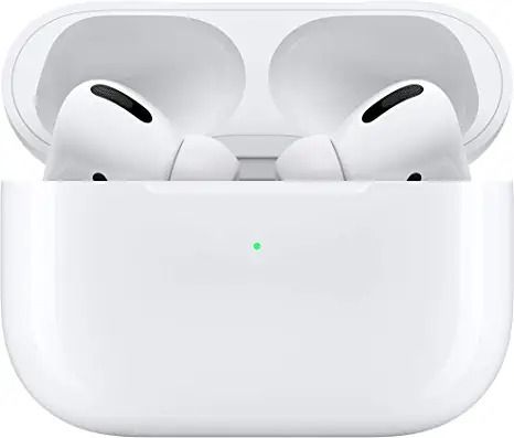 Photo 1 of APPLE AIRPODS PRO WIRELESS EARBUDS WITH MAGSAFE CHARGING CASE. ACTIVE NOISE CANCELLING, TRANSPARENCY MODE, SPATIAL AUDIO, CUSTOMIZABLE FIT, SWEAT AND WATER RESISTANT. BLUETOOTH HEADPHONES FOR IPHONE- missing left bud 
