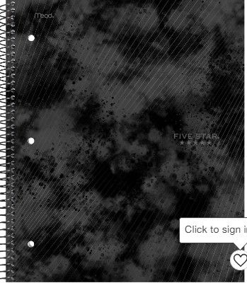 Photo 1 of Five Star 1 Subject College Ruled Spiral Notebook Pack of 12 black
