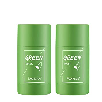Photo 1 of 2 Pcs Green Tea Face Mask ,Poreless Deep Cleanse Green Purifying Clay Stick Mask for Face Blackhead Remover With Green Tea Extract.?Green Tea ?EXP. 10/2024. 
