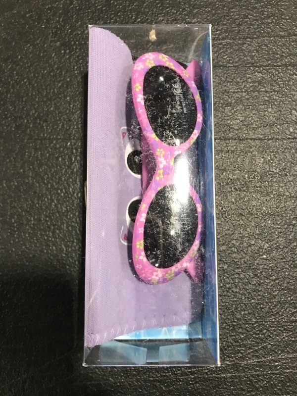 Photo 2 of Baby Sunglasses, 100% UV Protection Infants & Toddlers Sunglasses, Smoked Lenses Reduces Glare for Ages 0-12 Month to 3 Years - Rubber Injected Frame
