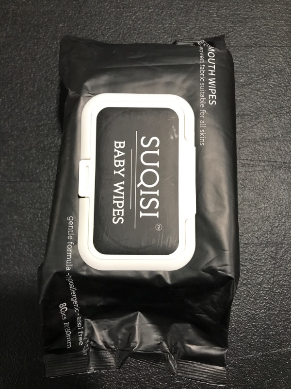 Photo 1 of Baby Wipes, SUQISI Pure Water Wipes, Unscented and Hypoallergenic for Sensitive Skin.