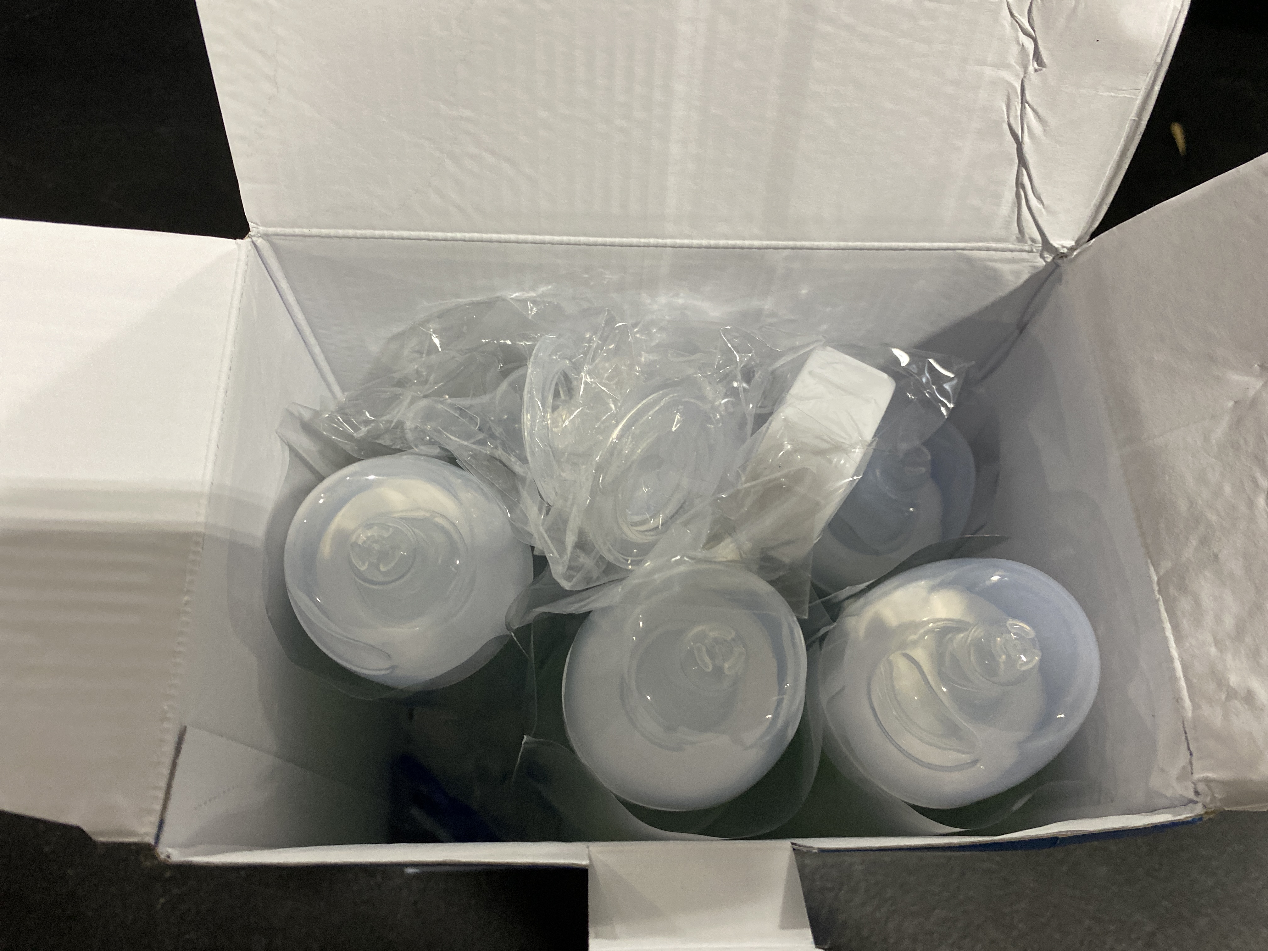 Photo 1 of Dr. Brown’s Natural Flow® Anti-Colic Options+™ Narrow Baby Bottle Gift Set with Advantage™ Pacifier, and Bottle Travel CapsDr. Brown’s Natural Flow® Anti-Colic Options+™ Narrow Baby Bottle Gift Set with Advantage™ Pacifier, and Bottle Travel Caps
