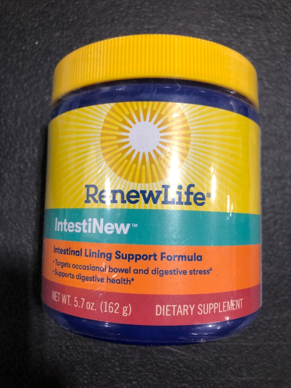 Photo 2 of Renew Life Adult Digestive Enzymes, Dietary Supplement with L-glutamine, Provides Intestinal Lining Support, Helps Fortify the Bowel and Digestion, Dairy, Soy & Gluten Free, 5.7 Oz 5.7 Ounce (Pack of 1). BB 02/2025