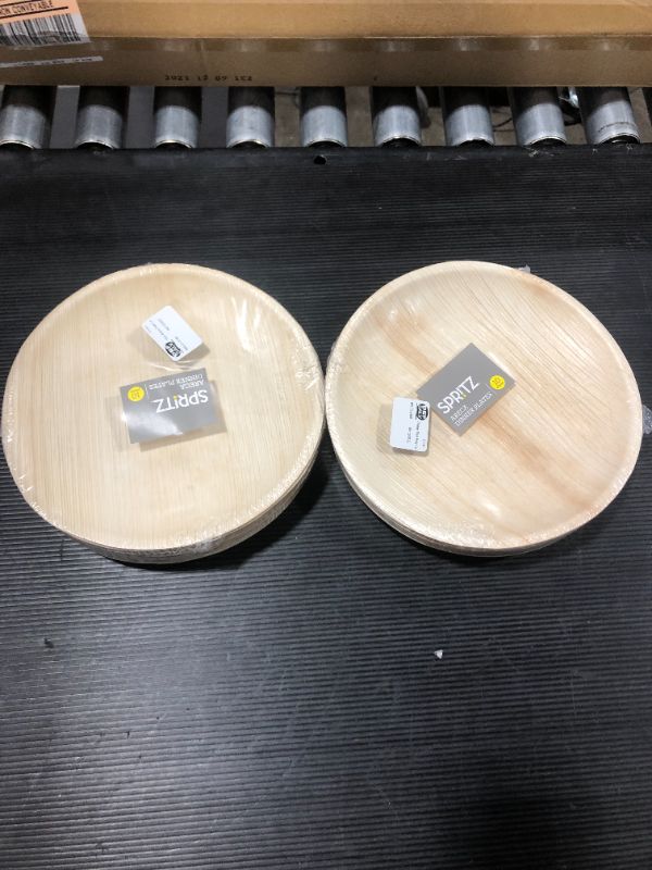 Photo 2 of 10ct Areca Palm Leaf Dinner Plates - Spritz™ (2 Pack)