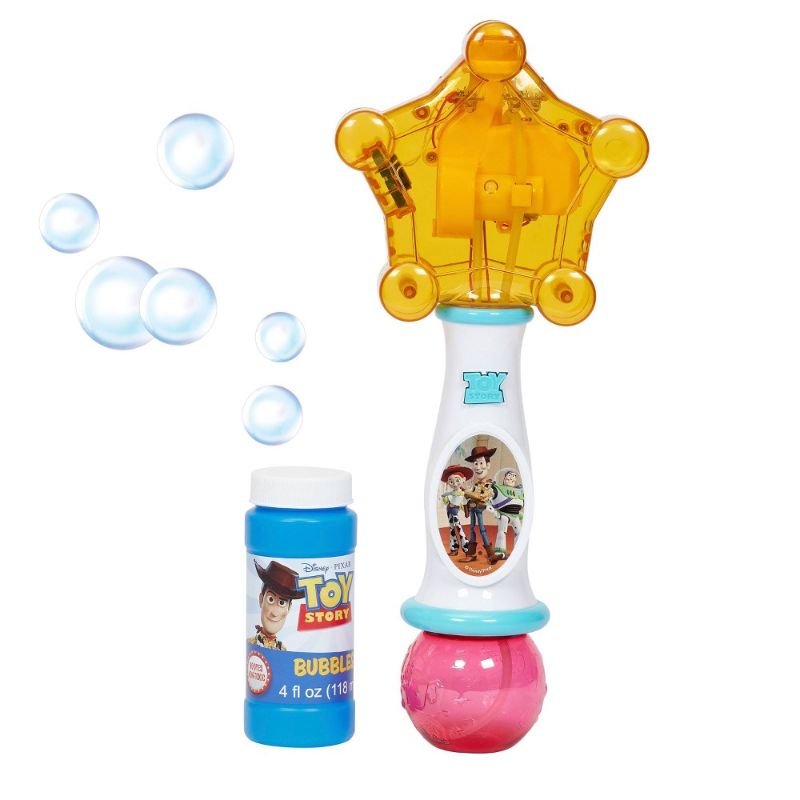 Photo 1 of Disney Lights and Sounds Bubble Wand by Little Kids, Yellow