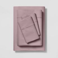 Photo 1 of 400 Thread Count Solid Performance Sheet Set - Threshold™

Full