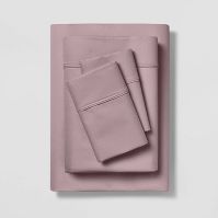 Photo 1 of 400 Thread Count Solid Performance Sheet Set - Threshold™

Full
