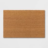 Photo 1 of 1'11x2'11" Solid Doormat Beige - Room Essentials™