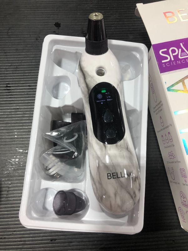 Photo 2 of Spa Sciences Microdermabrasion with Diamond Tip, Vacuum Suction and Nano Mister for Pore Extraction and Smooth Skin - USB Rechargeable