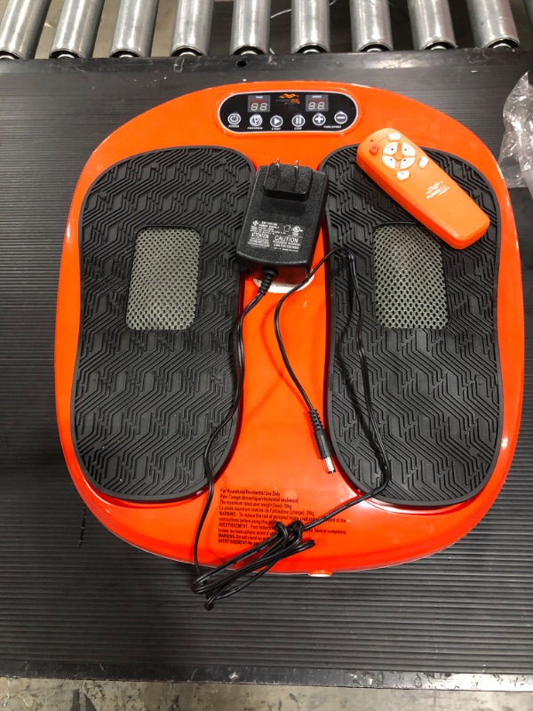 Photo 2 of Power Legs Vibration Plate Foot Massager Platform with Rotating Acupressure Head