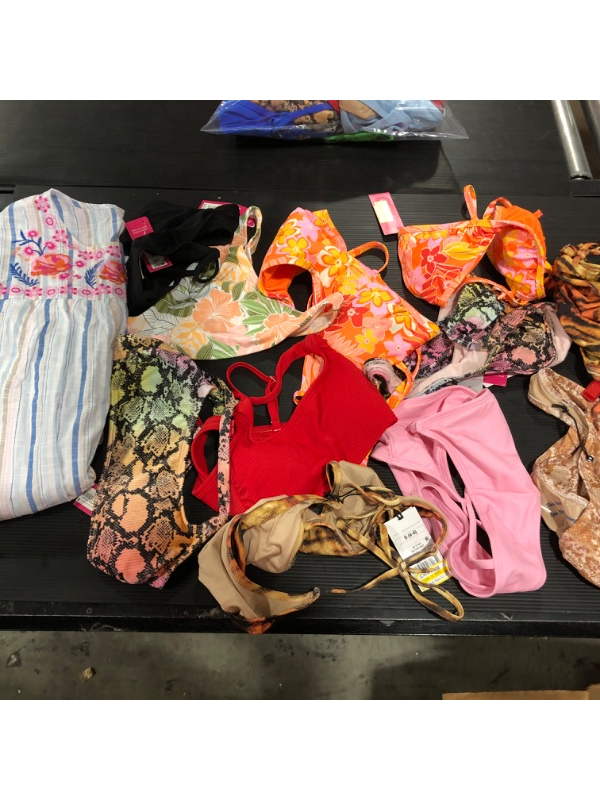 Photo 1 of Box Lot Mixes of Swim Wear Top And Bottom And Dress with Vary of sizes