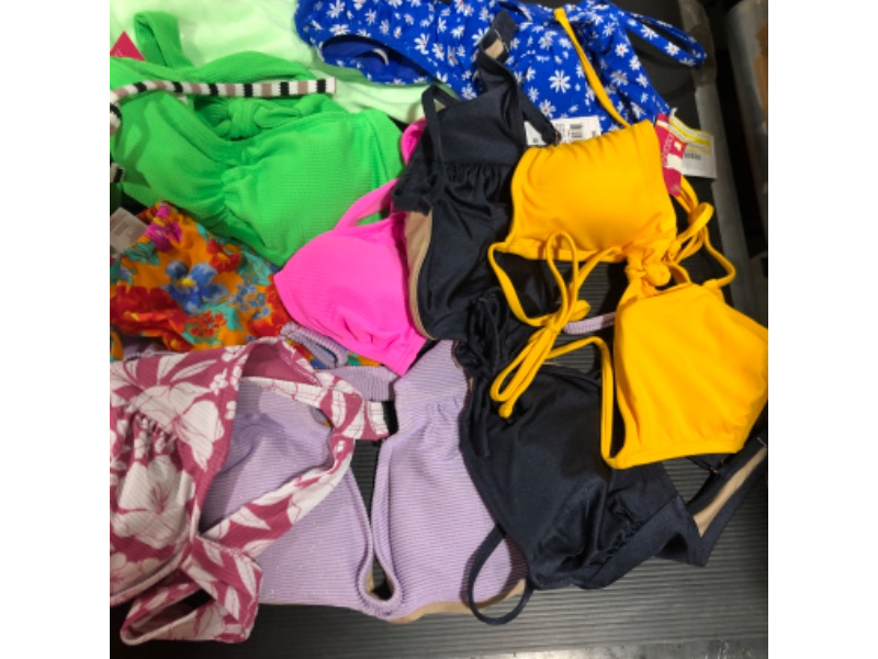 Photo 3 of Box Lot Of miscellaneous And Assortment Of Swim Wear For Women In Vary Of Sizes