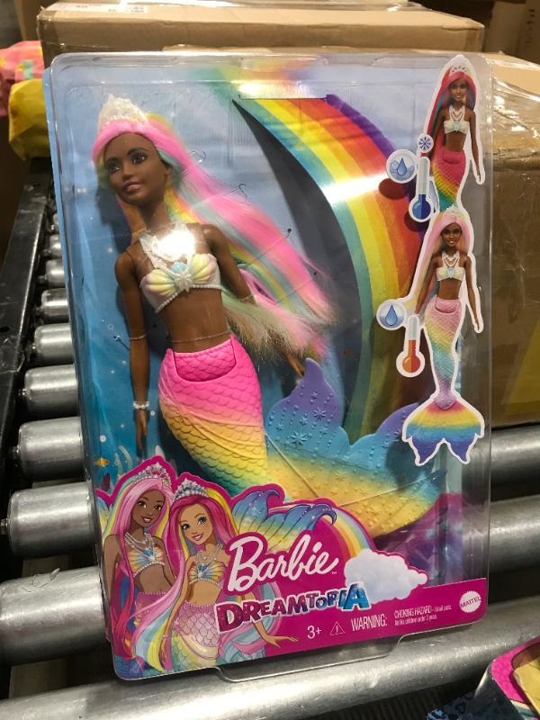 Photo 1 of Barbie Dreamtopia Rainbow Magic Mermaid Doll