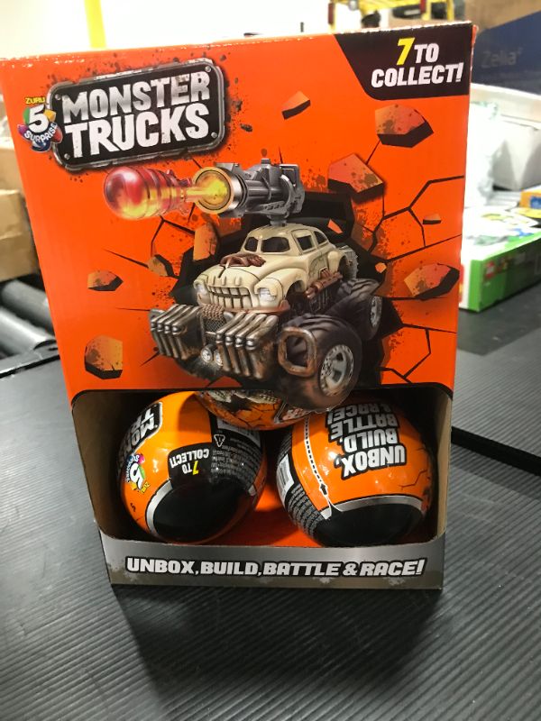 Photo 3 of 5 Surprise Monster Trucks, BOX OF 8!!!