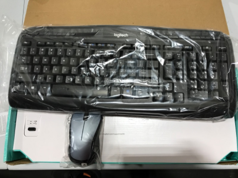 Photo 2 of Logitech MK335 Full-Size Wireless Keyboard Mouse Combo 920-010322