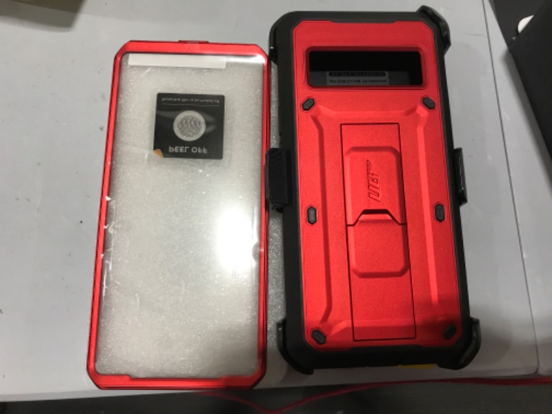 Photo 2 of SUPCASE Unicorn Beetle PRO Metallic Red Rugged Holster Case for Google Pixel 6 Pro (SUP-GooglePixel6Pro-UBPro-SP-Ruddy)
