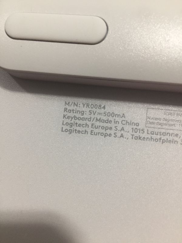 Photo 3 of Logitech MX Keys Mini Wireless Keyboard for Mac (Pale Gray)