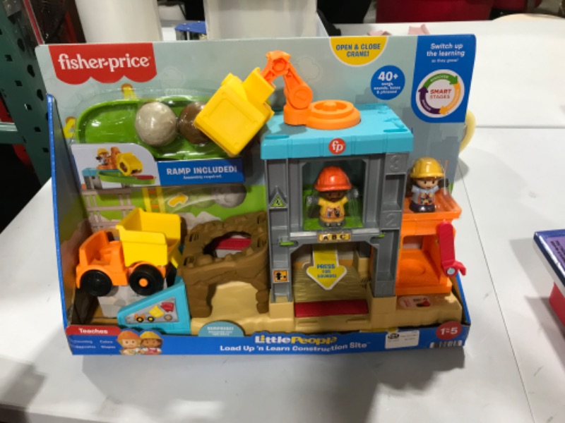 Photo 2 of Fisher-Price Little People Load Up n Learn Construction Site