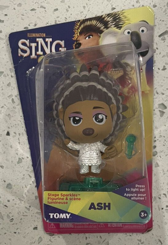 Photo 1 of  Sing 2 Ash the Porcupine TOMY Figurine