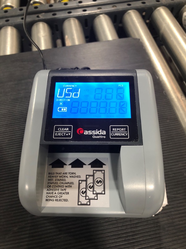 Photo 1 of Cassida Quattro Counterfeit Detection Machine (D-QWB)