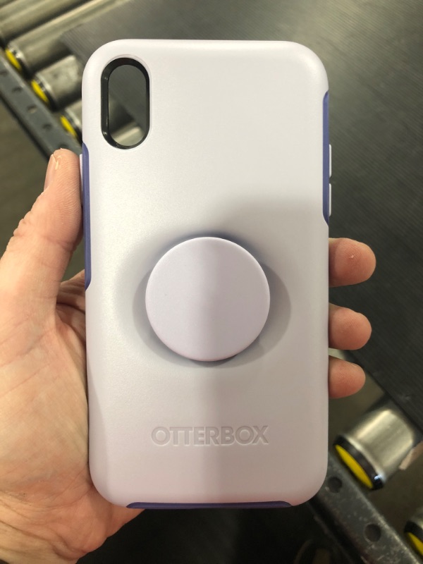 Photo 3 of OtterBox + Pop Symmetry Series Case for iPhone Xs MAX (ONLY) Non-Retail Packaging - Lilac Dusk
