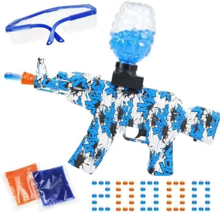 Photo 1 of Electric with Gel Ball Blaster AKM-47 20000 Splatter for Outdoor Activities-Fighting Shooting Team Game The Best Gift Toys for Youth and Adults Over 14+…
