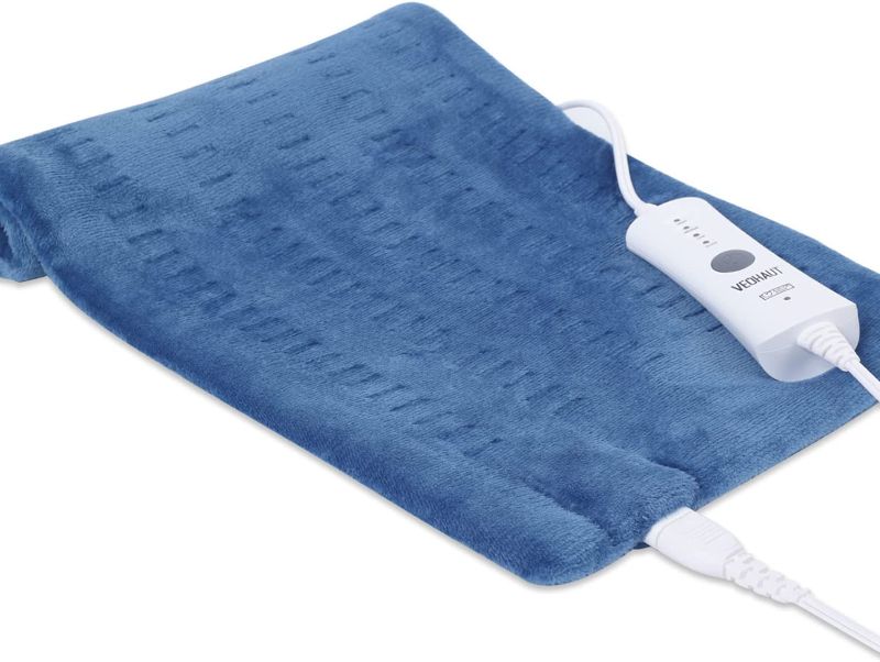 Photo 1 of Heating Pad for Back Pain and Cramps 12x24 Inch, Relief, Electric Heat Pad for Neck and Shoulders, Auto Shut Off, Portable Ultra Soft with 4 Temperature Settings
