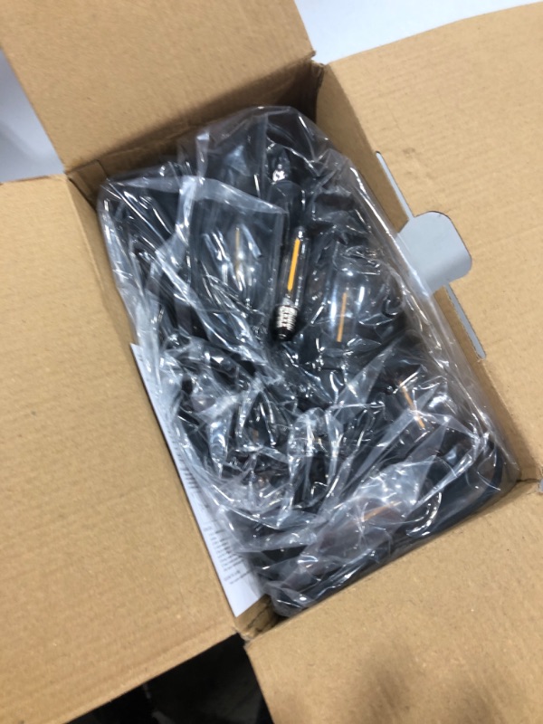 Photo 1 of Rtty Outdoor String Lights 50ft,Commercial Grade Led Patio Lights String with 16pcs 1W Dimmable Shatterproof Edison Lights,IP65 Waterproof Outdoor Lights for Bistro,Cafe & Backyard
