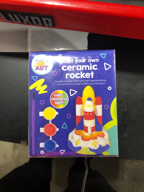 Photo 1 of CERAMIC ROCKET
PRODUCT IS CRACKED