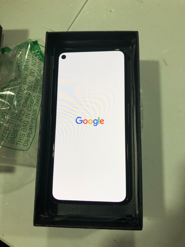 Photo 2 of Unlocked Google Pixel 5 128GB Sorta Sage GA01986-US
