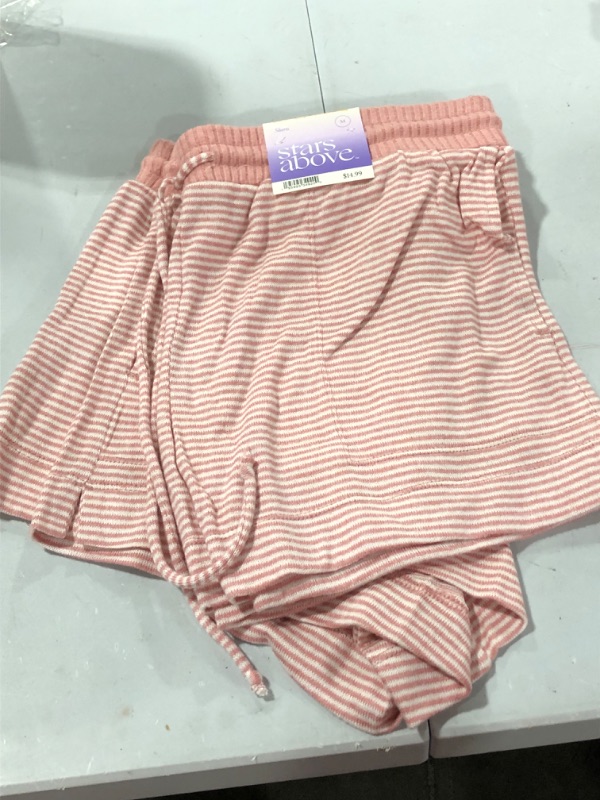 Photo 2 of 2 pack Women's Perfectly Cozy Striped Lounge Shorts - Stars Above™
(Size M) 